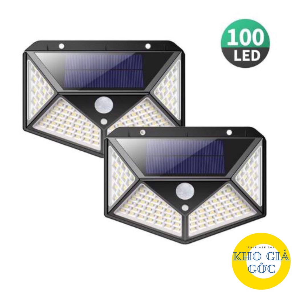 Đèn Năng Lượng Mặt Trời Solar 100 LED siêu sáng