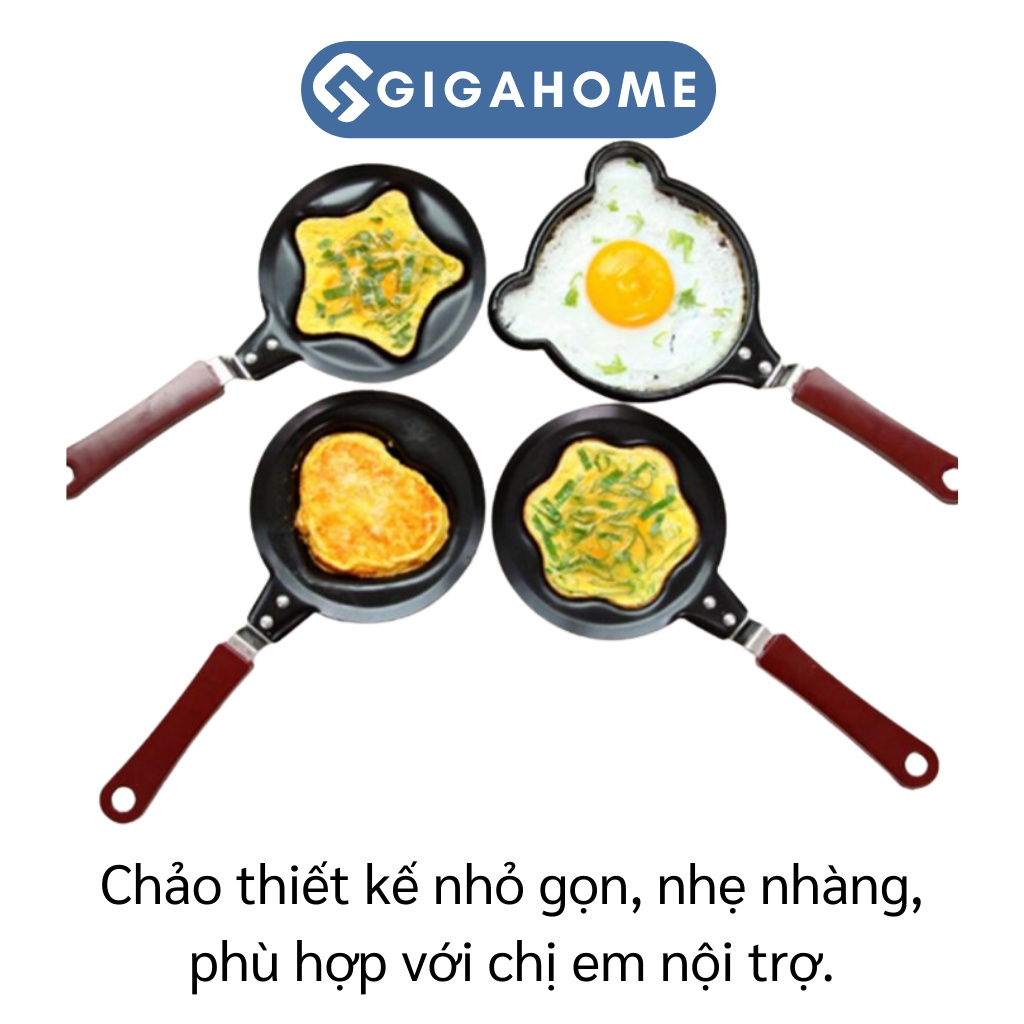 Chảo Chống Dính Chiên Trứng /Mini GIGAHOME Tạo Hình Ngộ Nghĩnh 3177
