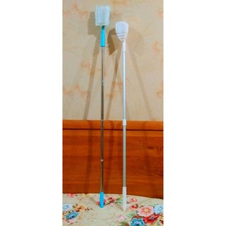 Bàn chải cán dài với đầu bàn chải xoay 180 độ dùng chà rửa sàn, tường vật dụng, nhà vệ sinh toilet