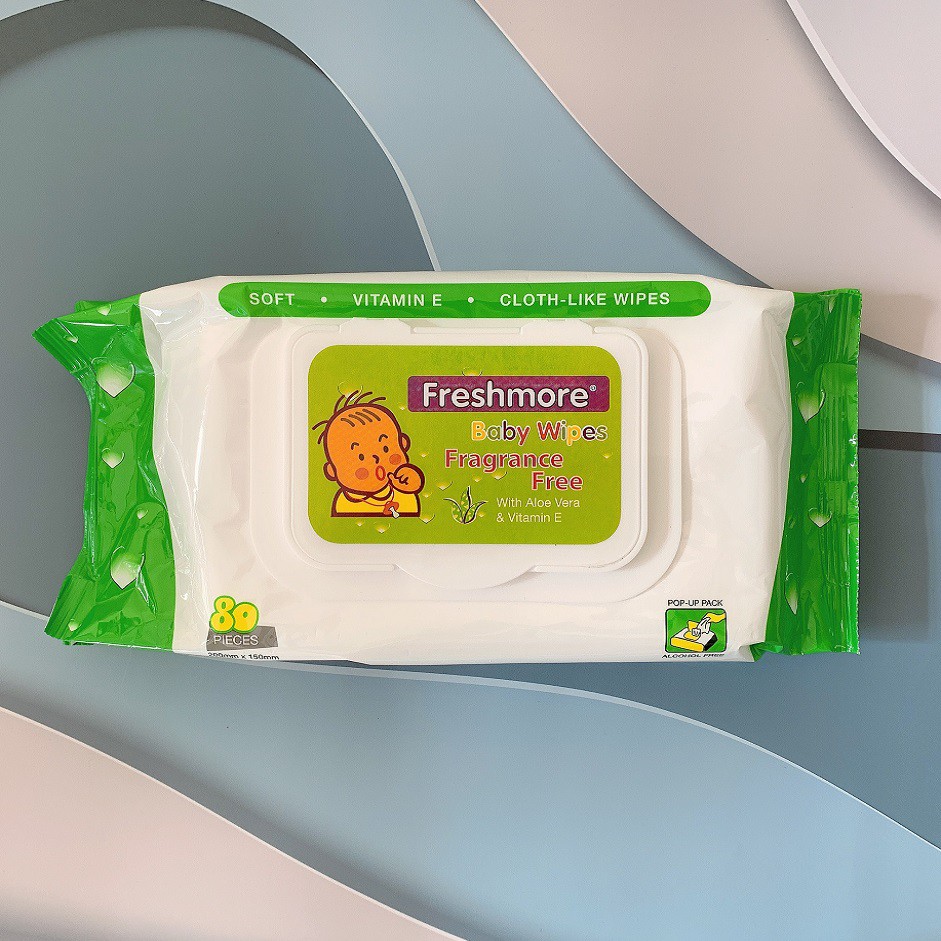 Giấy ướt trẻ em không mùi Freshmore