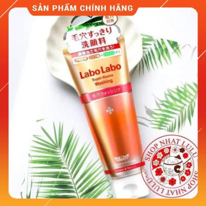 SỮA RỬA MẶT THU NHỎ LỖ CHÂN LÔNG DR.CI LABO LABO LABOLABO NHẬT BẢN (Japan Domestic)