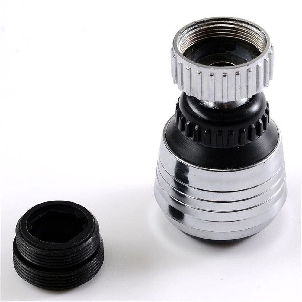 Vòi hoa sen bằng nhựa giả kim loại với tay cầm đơn tiện dụng cho nhà tắm/ nhà bếp