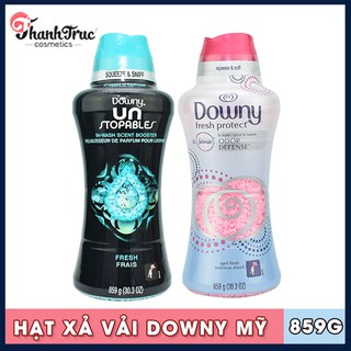 VIÊN XẢ VẢI MỸ DOWNY FRESH PROTECT APRIL FRESH 859g VÀ DOWNY UN STOPABLES FRESH FRAIS 859G