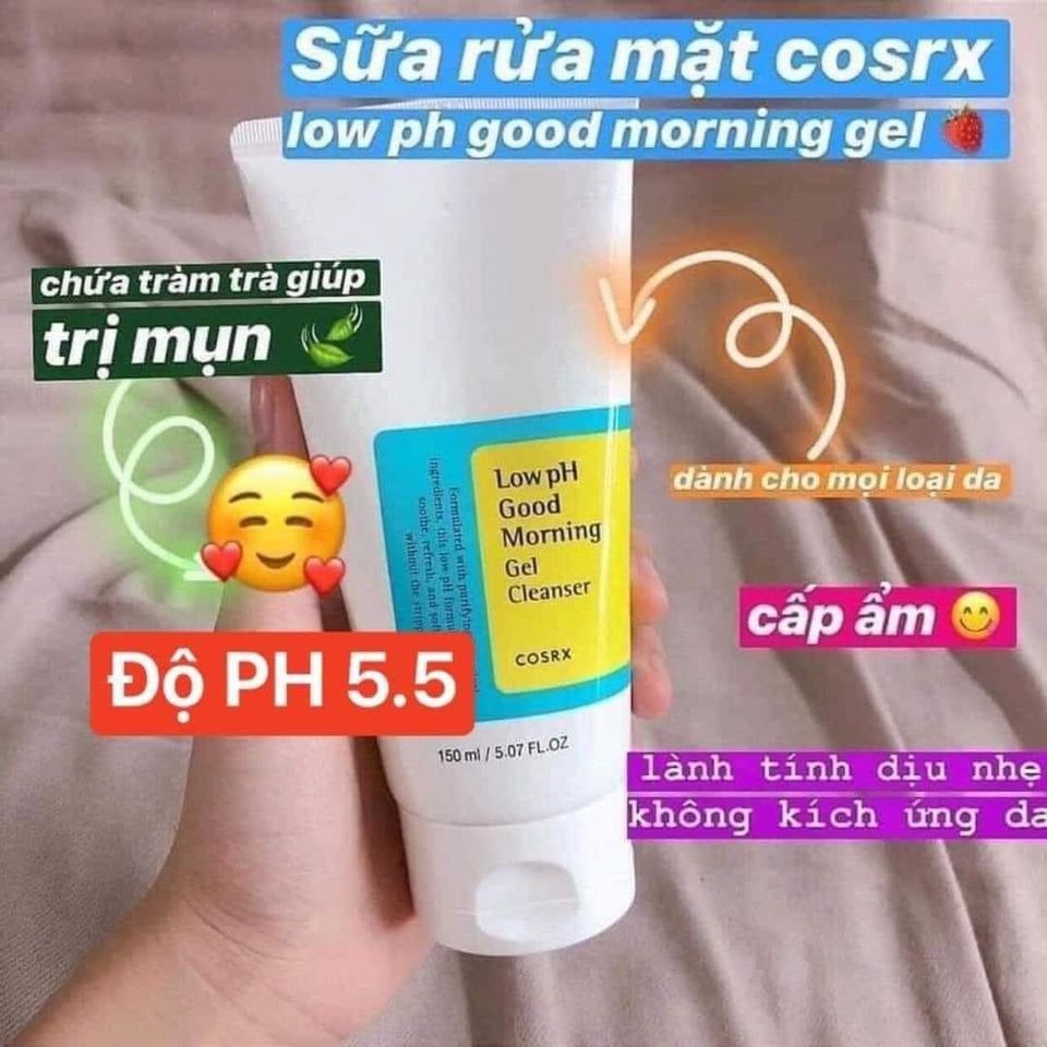 Sữa Rửa Mặt Cosrx Low PH Good Morning Gel Cleanser 150ml | BigBuy360 - bigbuy360.vn
