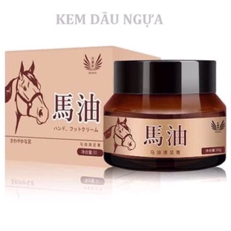 Kem cao ngựa- kem dầu ngựa bôi nứt nẻ tay chân