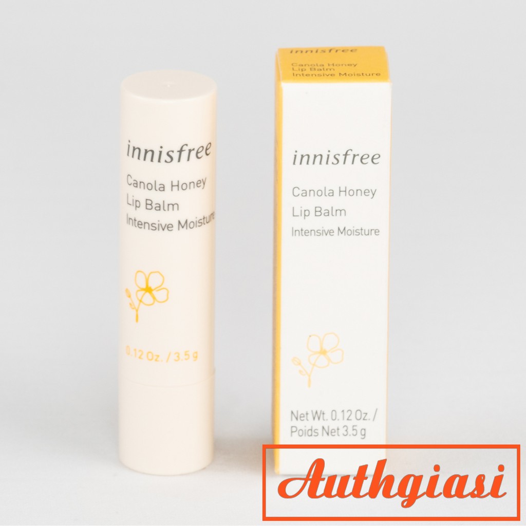 [New 2018] Son dưỡng môi Innisfree Canola Honey Lip Balm mật ong | BigBuy360 - bigbuy360.vn