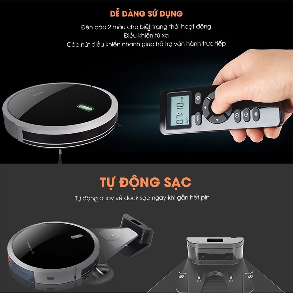 Robot Hút Bụi Lau Nhà T3 Fuji Luxury Hàng Chính Hãng
