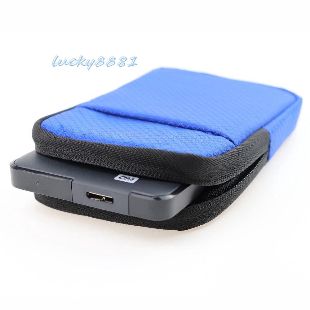 Newly 2.5Inch External Hard Drive Carrying Case HDD SSD Bag Pouch Universal P