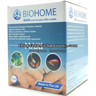 Vật liệu lọc biohome maxi - xử lý trong nước nuôi vi sinh cho hồ cá thủy sinh
