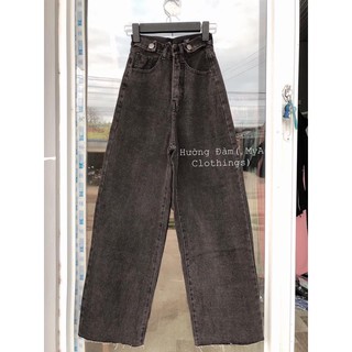 💰Baggy Jeans Ống Dài Đai Nút
