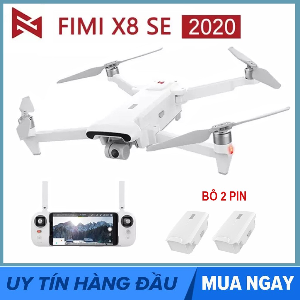 [ BẢN 2020 ] - BỘ 2 PIN | Flycam Xiaomi Fimi X8 SE 2020, Bay xa 8 Km