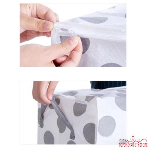 Túi đựng chăn / quần áo khóa kéo tiện dụng
