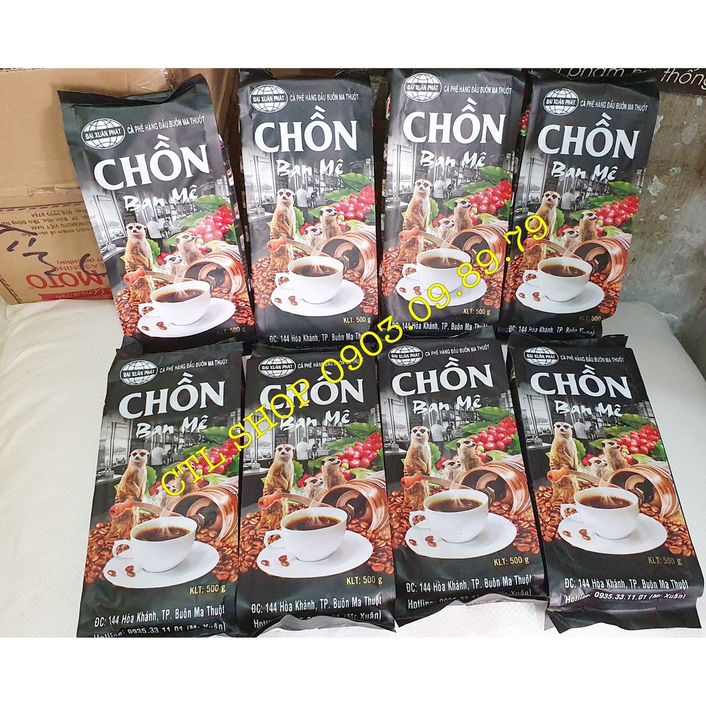 Cà Phê Chồn Ban Mê ( Chồn Đen ) Gói 500gr