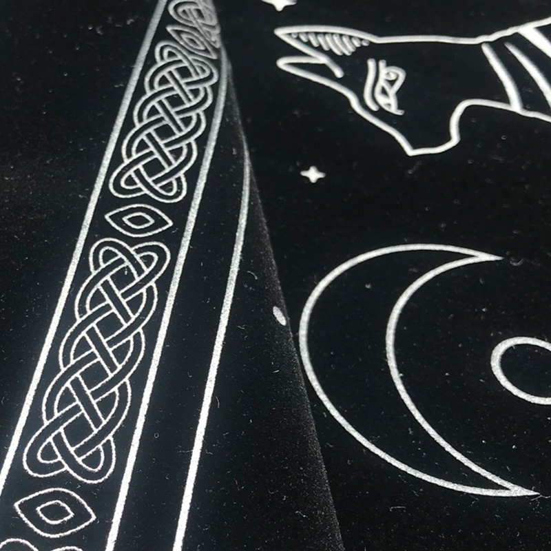 Tấm Lót Thẻ Bài Tarot Bằng Vải Nhung Chất Lượng Cao