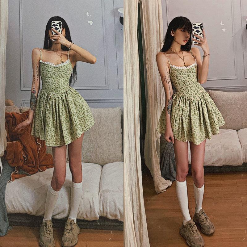 Đầm Hai Dây Dáng Ôm Thời Trang Mùa Hè Phong Cách Mới 2022