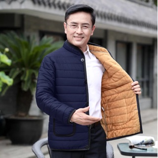 Áo phao nam lót lông