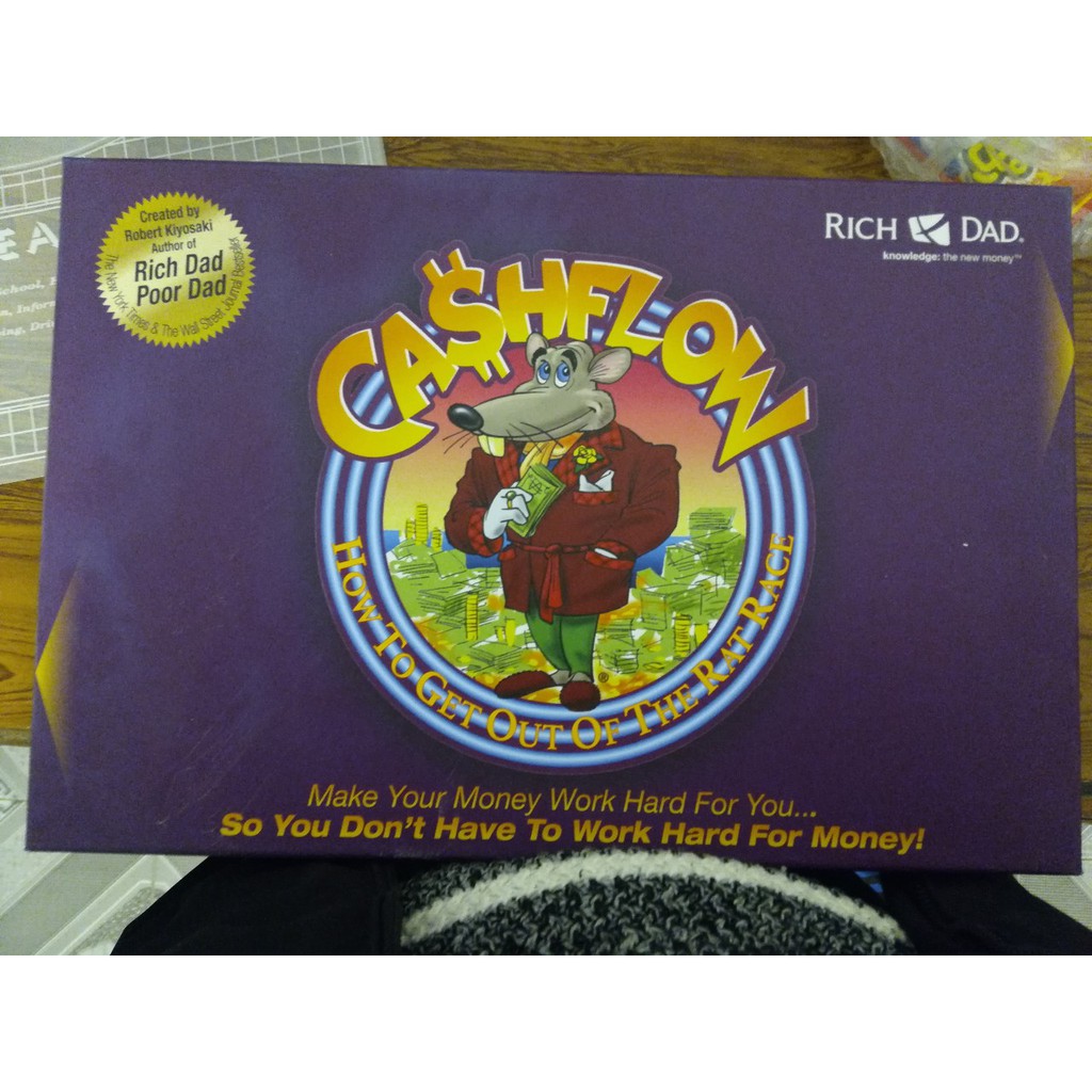 Cashflow Game 101 bản Tiếng việt, bản Chất lượng cao - Tặng đĩa Cashflow Game phiên bản 101 & 202 - 