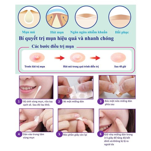 Mayan Miếng dán  mụn Ultra Thin Spot Plus (12m)