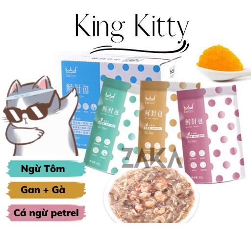 Pate mèo Kingkitty 85g