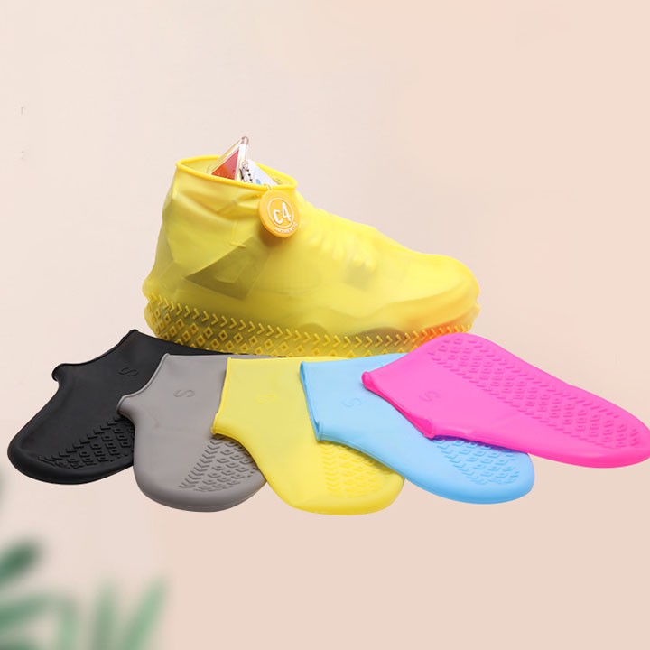 Vỏ bọc giày đi mưa bằng silicon chống trượt | BigBuy360 - bigbuy360.vn