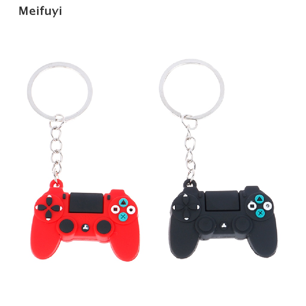[Meifuyi] Video Game Handle Keychain Couple Joystick Machine KeyChain Keyring Trinket Gift COD