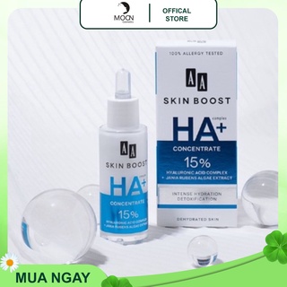 ⚡ serum aa skin boost ha+ của aa cosmetics cấp ẩm và làm mịn da 30ml - chính hãng