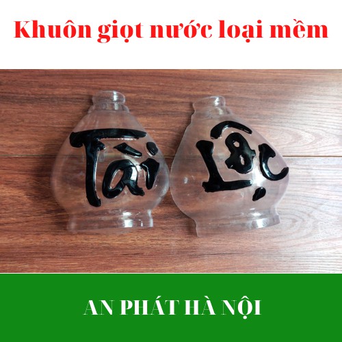 Combo 5 Khuôn Giọt Nước Mềm - Khuôn Tạo Hình Trái cây cho Bưởi, Dưa Hấu, Dưa Vàng, Đào Tiên của Cơ sở AN PHÁT HÀ NỘI