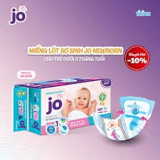 Bỉm jo dán / đủ size Newborn, Newborn 2, S44, M40, L36