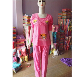 Đồ bộ bầu trước và sau khi sinh em bé