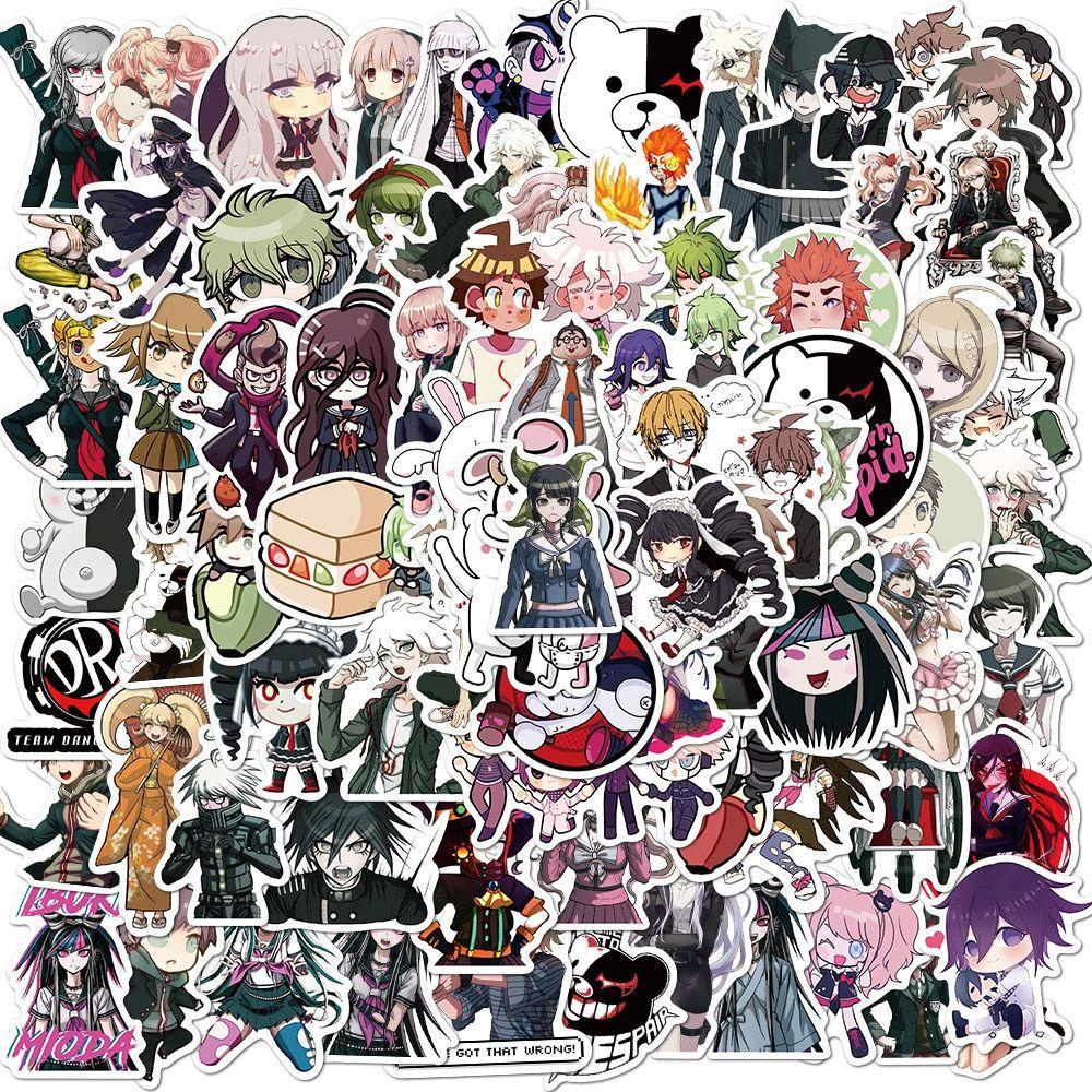 PEWANY Danganronpa Miếng Dán Trang Trí Laptop / Điện Thoại Chống Thấm Nước Họa Tiết Graffiti
