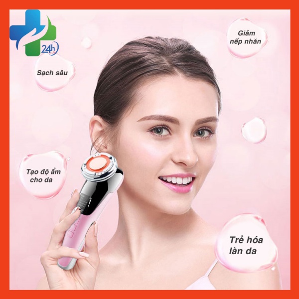 Máy Massage Mặt ION Cao Cấp, Mát Xa Mặt và Làm Sạch Sâu