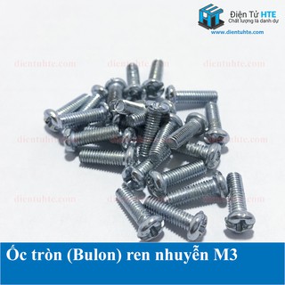 Ốc tròn (Bulon) ren nhuyễn M3
