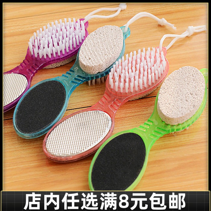 Dụng cụ chà gót chân 4 mặt – massage, làm sạch chân