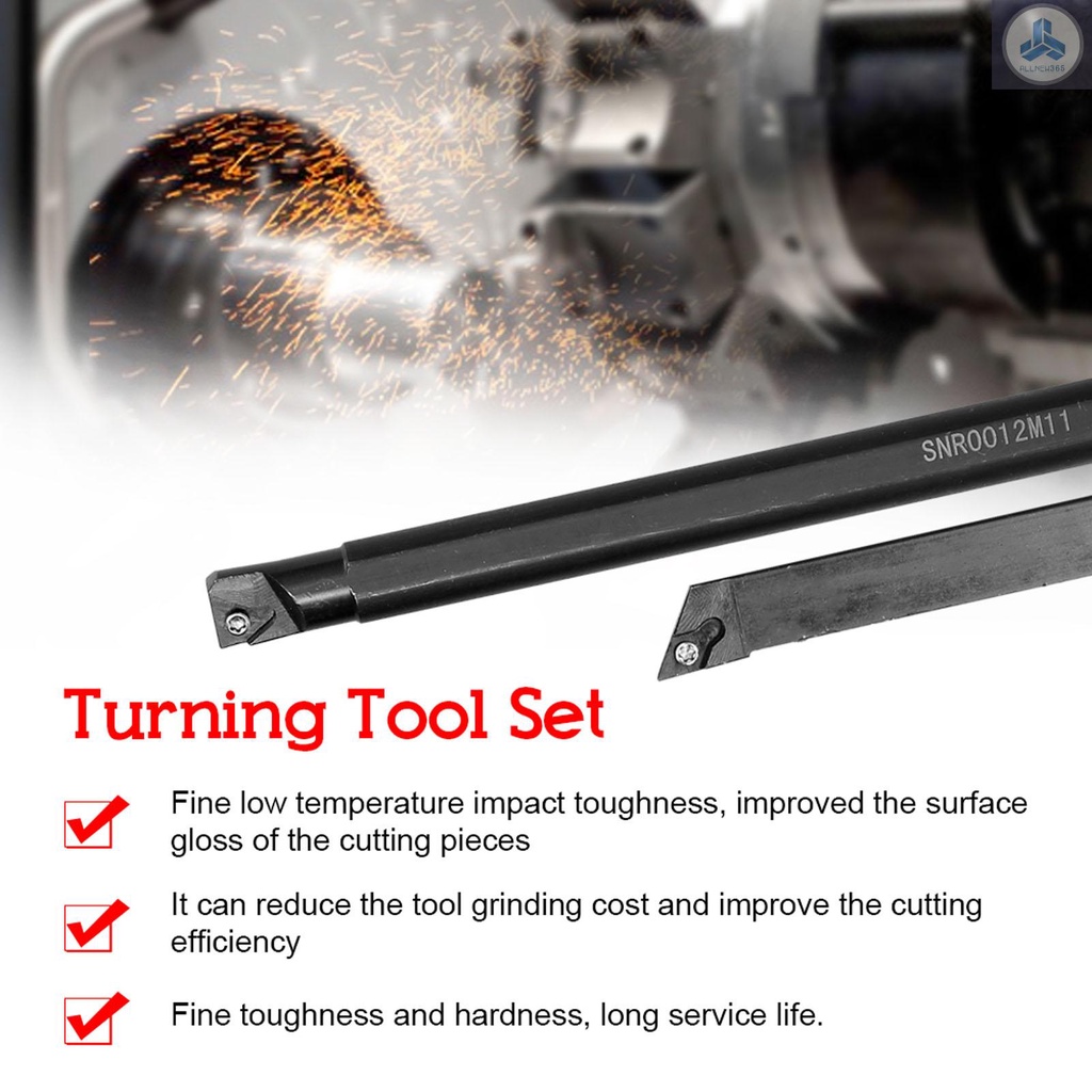 Set 7 Giá Đỡ Mũi Tiện 12mm Chuyên Dụng Cho Máy Tiện