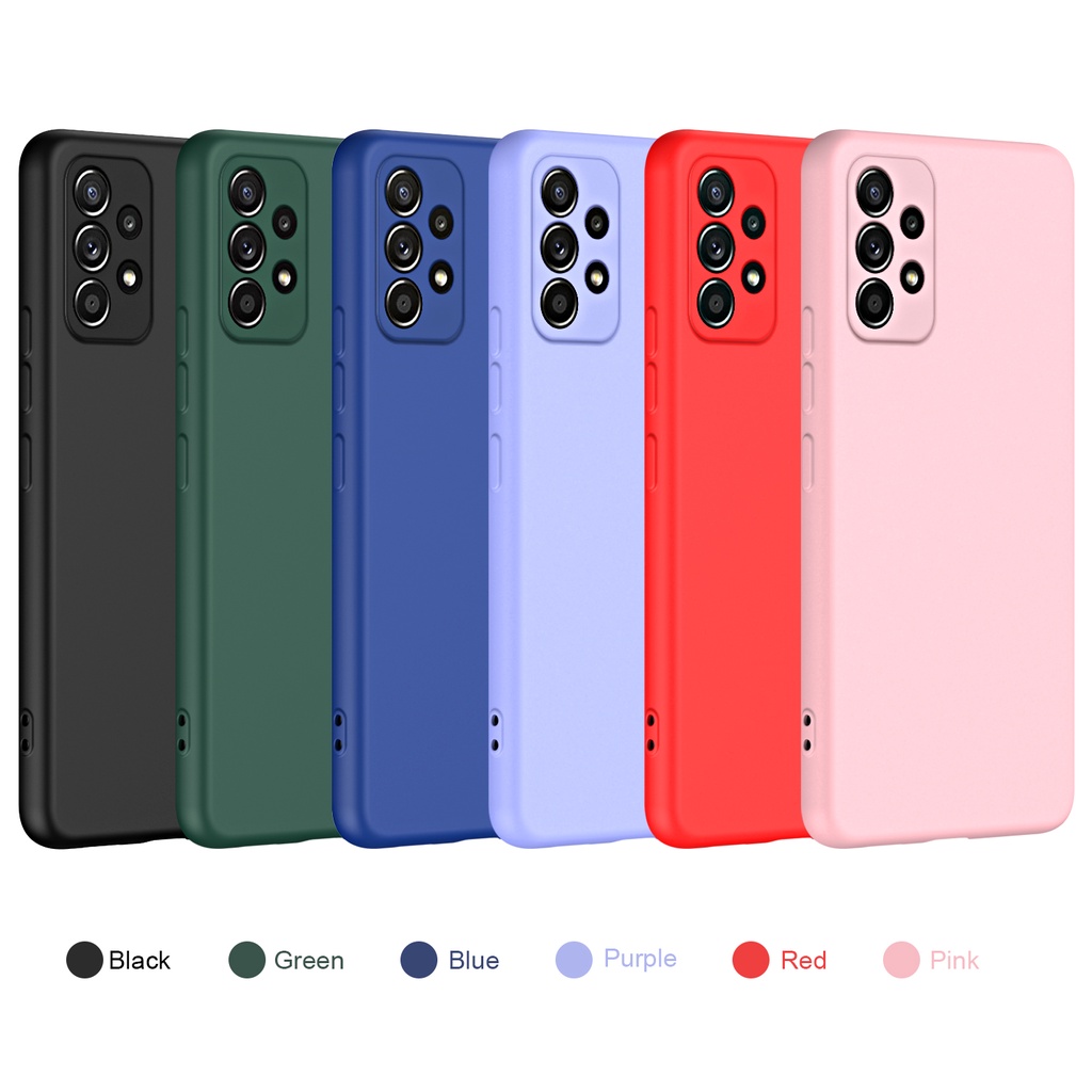 Ốp Điện Thoại Silicon Mềm Bảo Vệ Ống Kính Cho Samsung Galaxy A13 5G A32 4G A32 5G A33 5G A50 A30S A52 4G 5G A52s 5G A53 5G