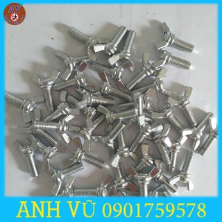 Bulông tán chuồn,bulông tai hồng M6x20-50 cái