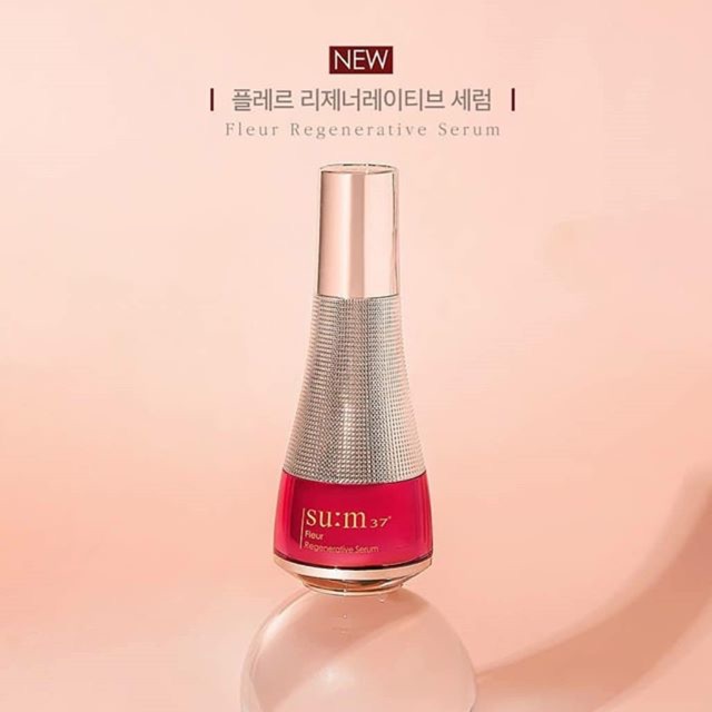 Gói serum tinh chất chống lão hóa trẻ hóa da mạnh mẽ Sum37 Fleur đỏ