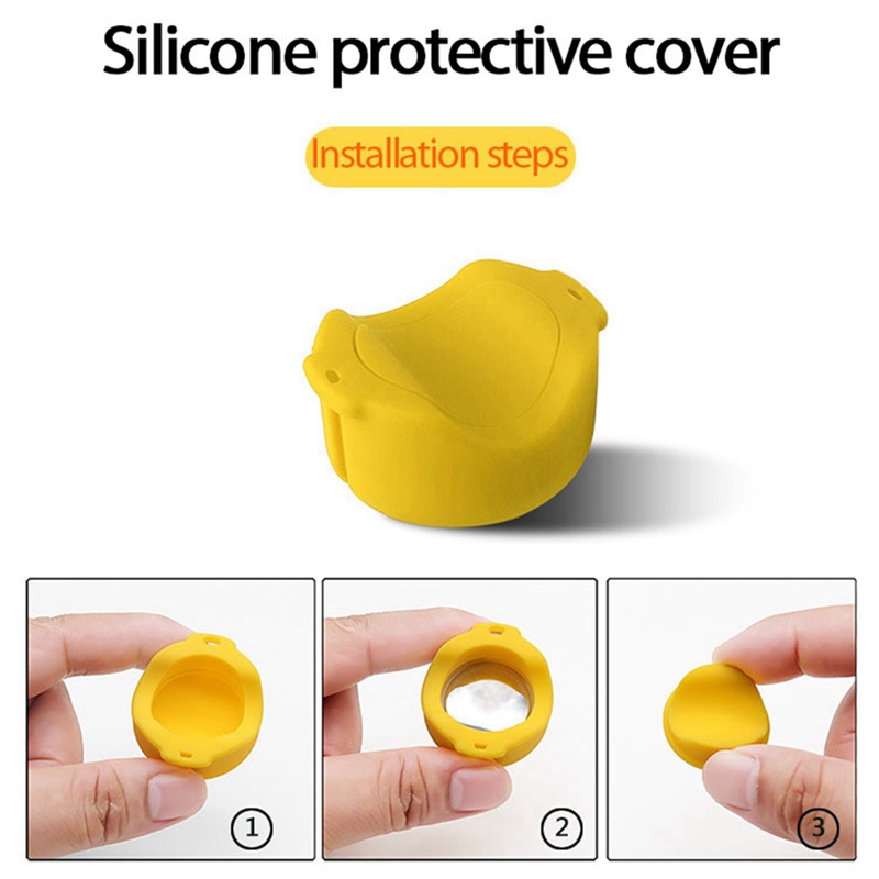 Phụ Kiện Gắn Xe Đạp Giúp Định Vị/ Theo Dõi Chống Thất Lạc/ Chống Thất Lạc Bằng Silicon Màu Trắng