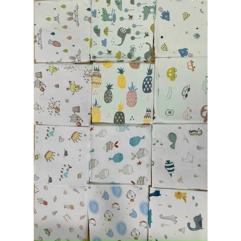 MIẾNG LÓT CHỐNG THẨM SỢI TRE COTTON 6 LỚP HÀNG CAO CẤP THẤM HÚT NHANH CỦA MUSLIN