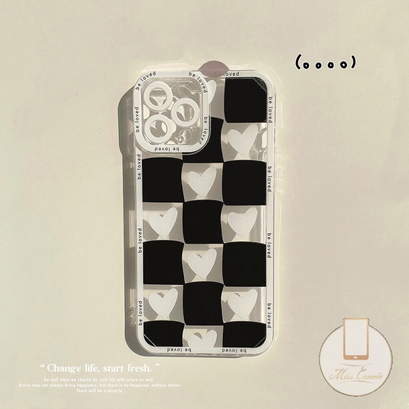 Ốp Điện Thoại TPU Mềm Trong Suốt Họa Tiết Bảng Cờ Vua Cho iPhone 7 8 X XR XS Max 6 6s 7 8 Plus SE 2020 12 11 13 14 Pro Max