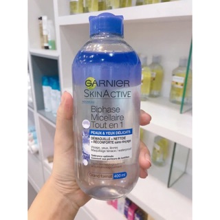 Tẩy trang GARNIER Xanh Dương