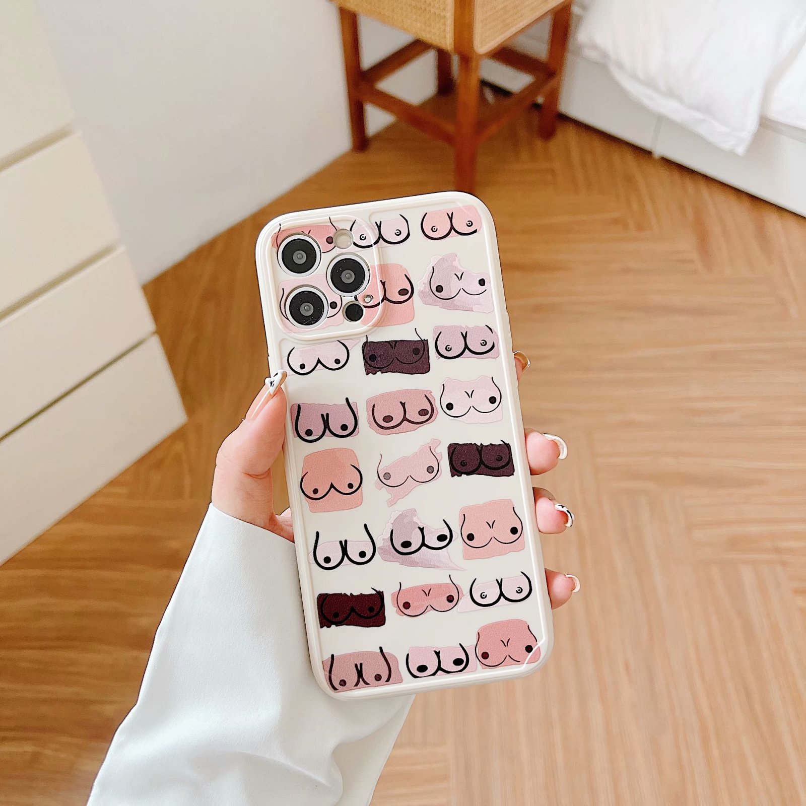 Ốp điện thoại nhựa silicon TPU họa tiết nghệ thuật cho iPhone 12pro max 12mini 11Pro Max XS Max XR SE 2020 7 8 Plus | BigBuy360 - bigbuy360.vn