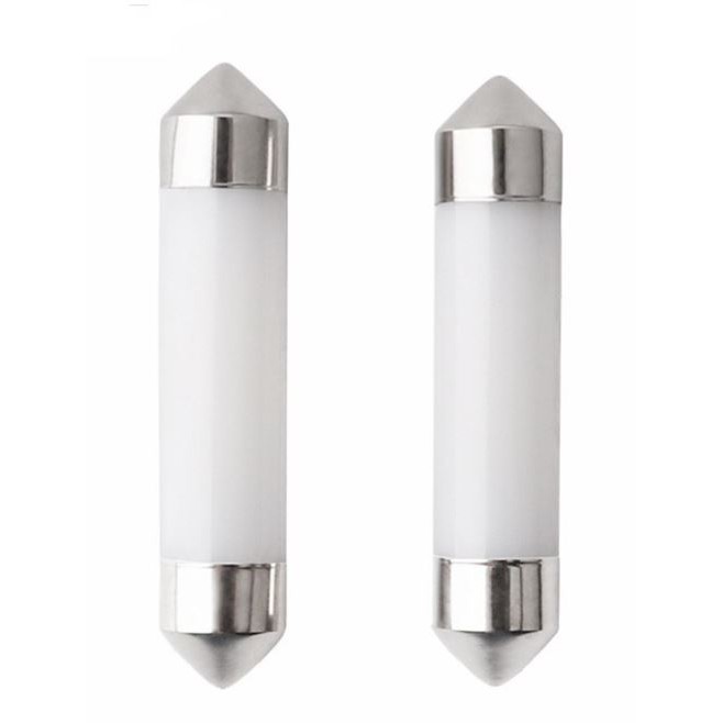 Bóng đèn LED - Yobis 2 đui  gắn trần xe ' nội thất &  biển số ' ô tô - xe hơi  '31mm tới 41mm