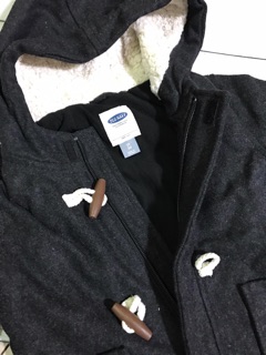 ÁO KHOÁC DẠ OLD NAVY sz 2-5y