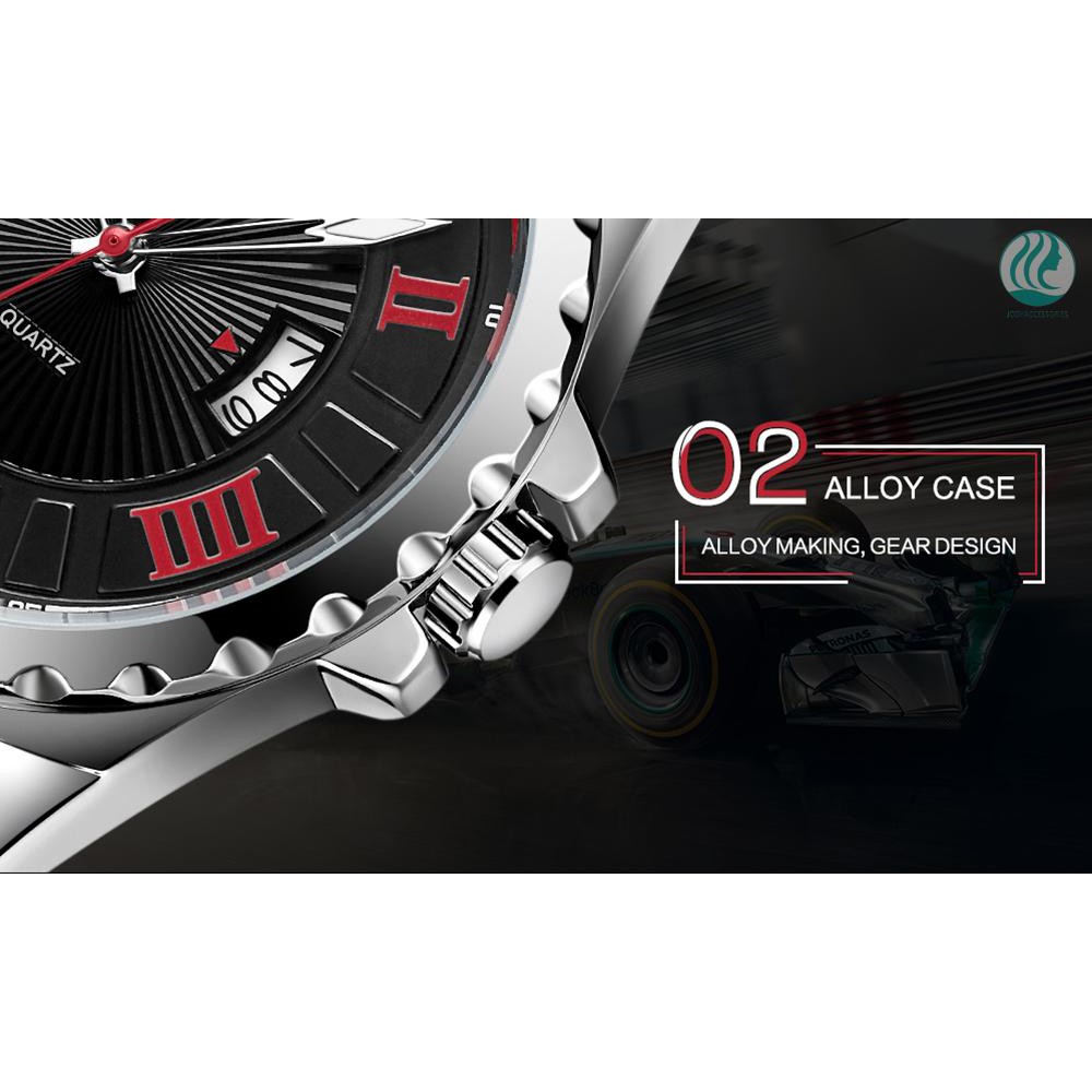 🌱MEGIR 1019G Men Watch Quartz Sport Watch Waterproof Roman Numeral Dial Classic PU Strap Calendar Wrist watch wit
