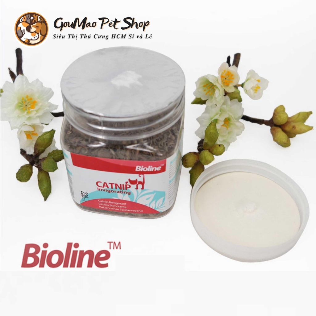 [Chính hãng] Catnip cao cấp Bioline - Hũ 230ml | Goumao Pet