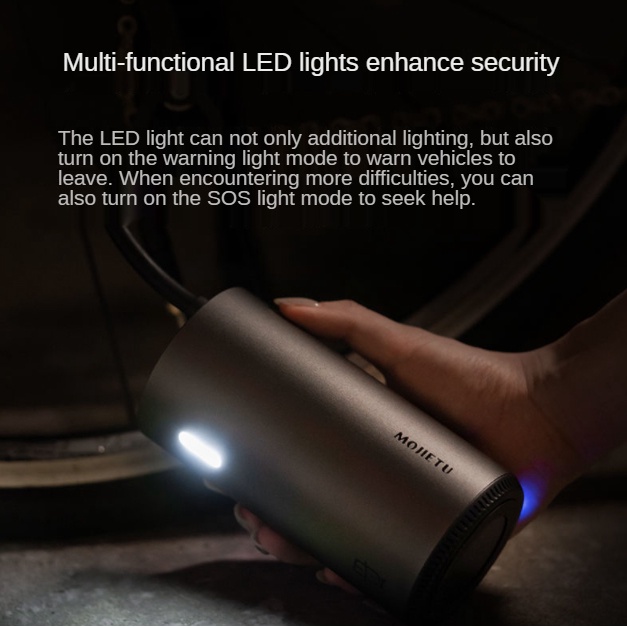 Máy Bơm Lốp Xe Thông Minh Xiaomi Roidmi Mojietu Có Sạc Nhanh Chất Lượng Cao