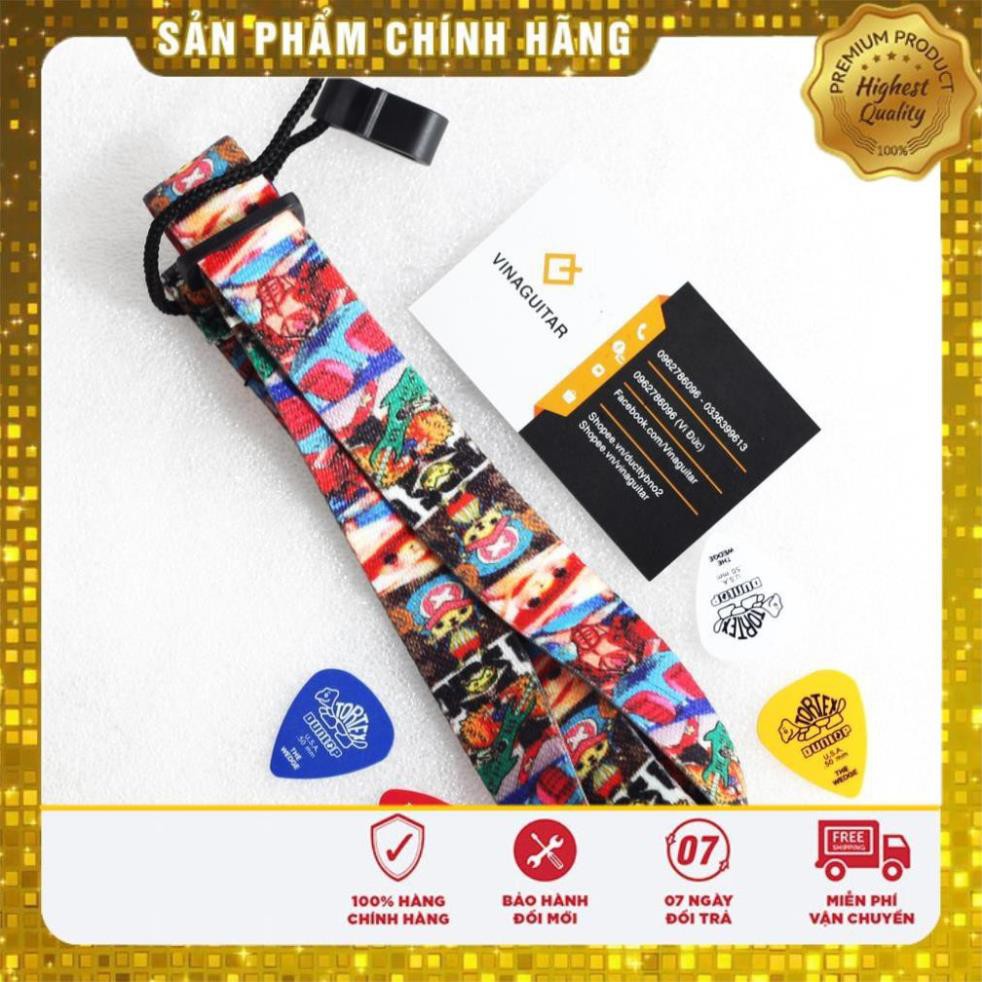 Dây Đeo Ukulele Không Đục Đàn họa tiết thổ cẩm các loại