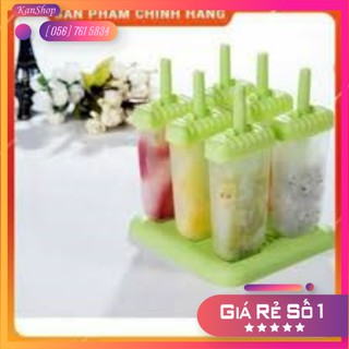 Khuôn Làm Kem Lúa Mạch 8 Que An Toàn - Kiểu Dáng Sang Trọng