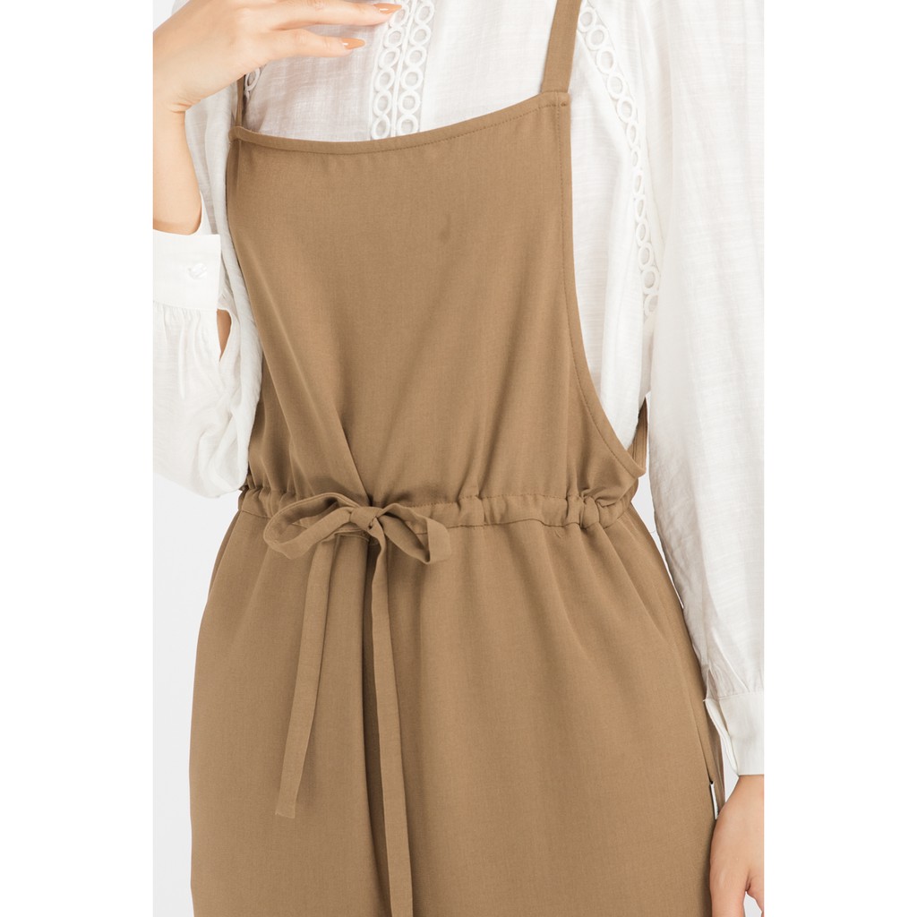 [Mã WABRHI5 giảm 15% đơn 599K] Yếm quần ống rộng 20Again YQA0115 | BigBuy360 - bigbuy360.vn